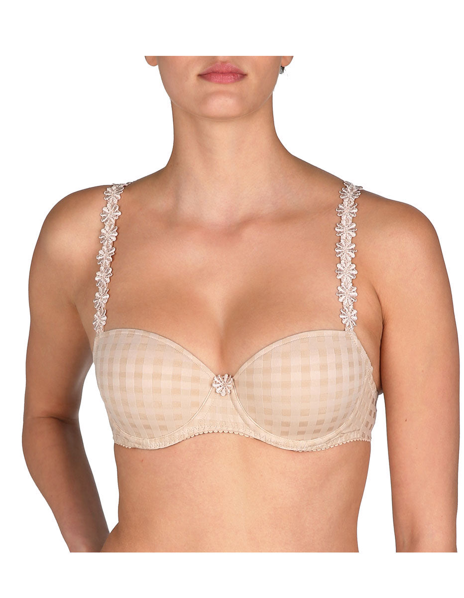 Marie Jo Avero 0100419 Women's Caffe Latte Beige Padded Balcony Bra