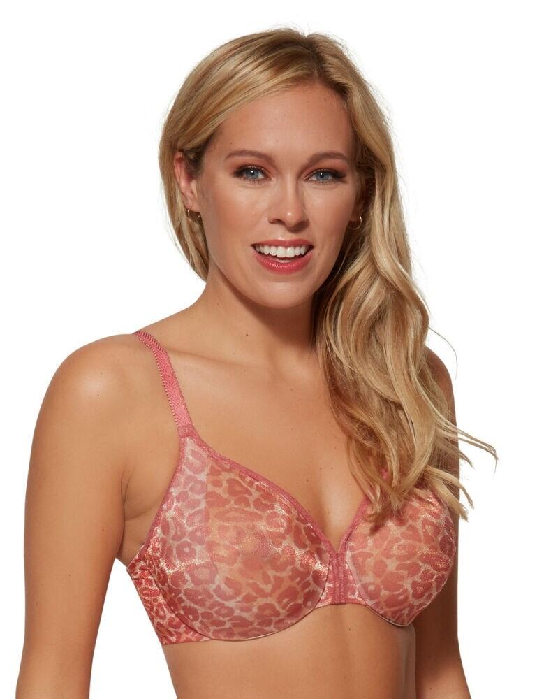 Gossard Glossies Leopard 13101-BPT Blush Print  Underwired Full Cup Bra