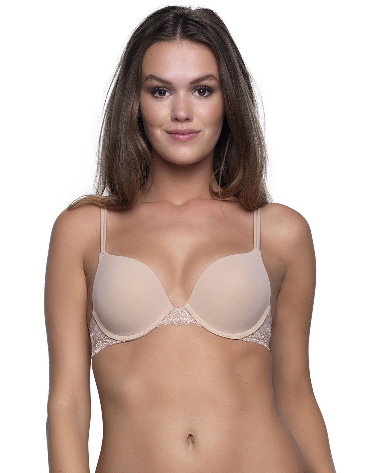 After Eden 2.5807-083 Single Boost Lace Powder Push Up Bra