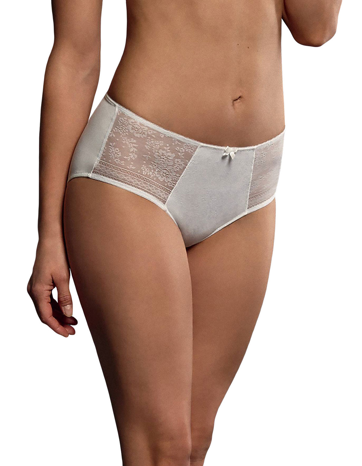 Rosa Faia 1355-612 Fleur Crystal Off White Highwaist