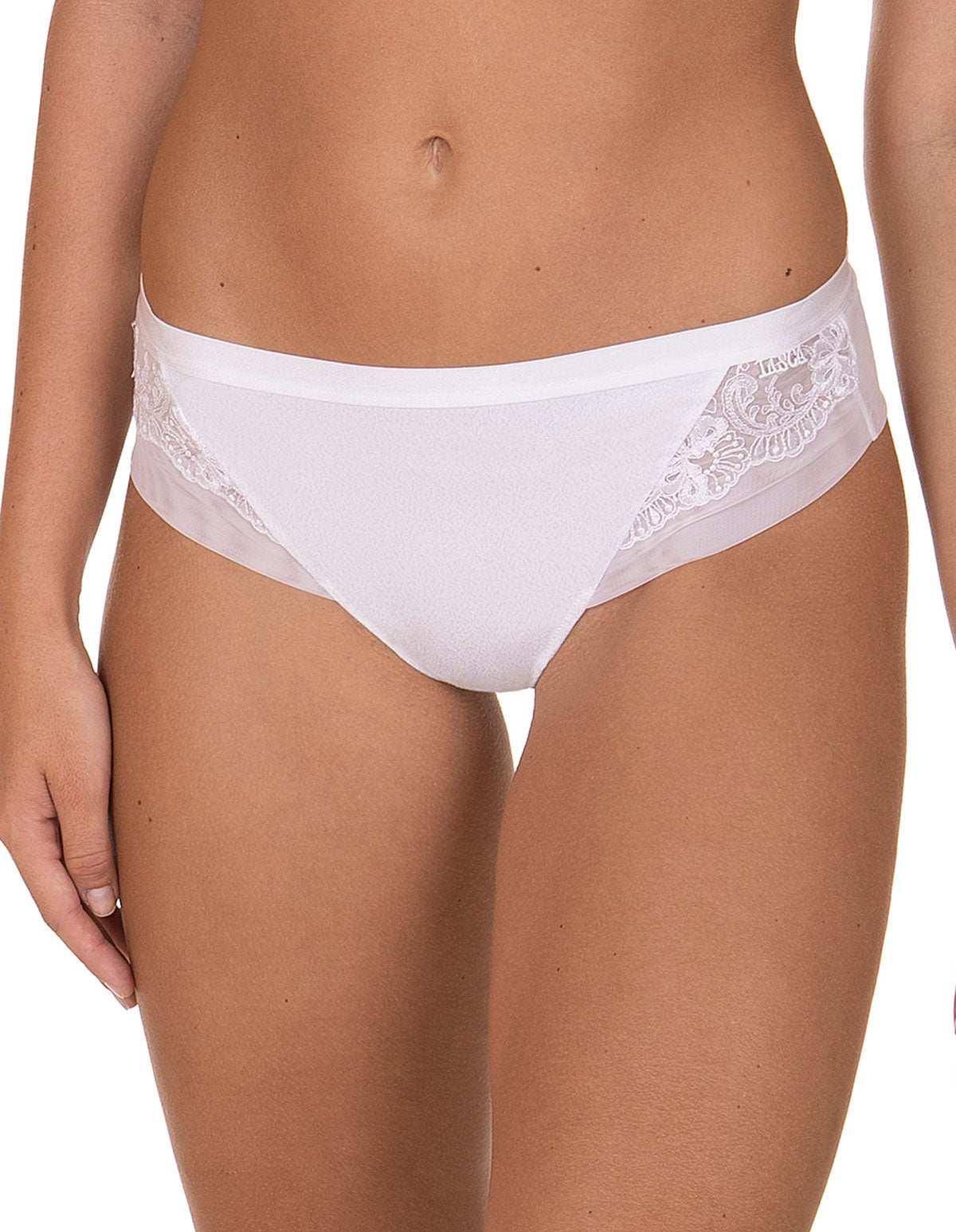 Lisca 22165-01 Caroline White Brazilian Brief 42