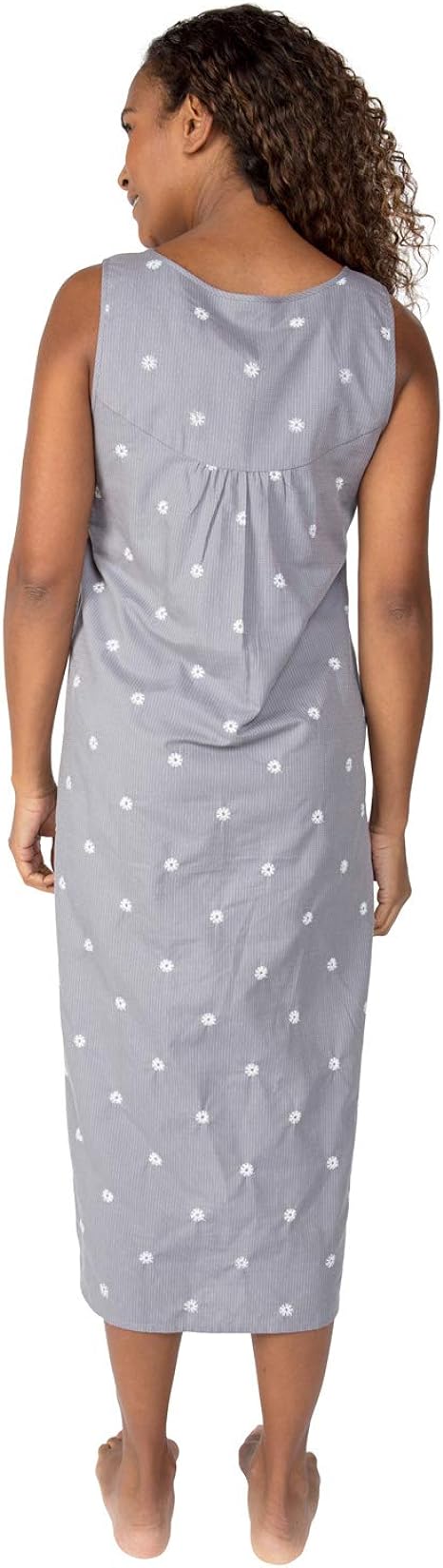 Cyberjammies Nora Rose Juliette 1507 Grey Floral Cotton Nightdress 8