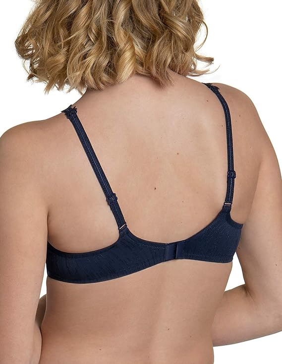 Lisca Gracia 020249/020250-BS Blue Shadow  Underwired Moulded Full Cup Bra 75C