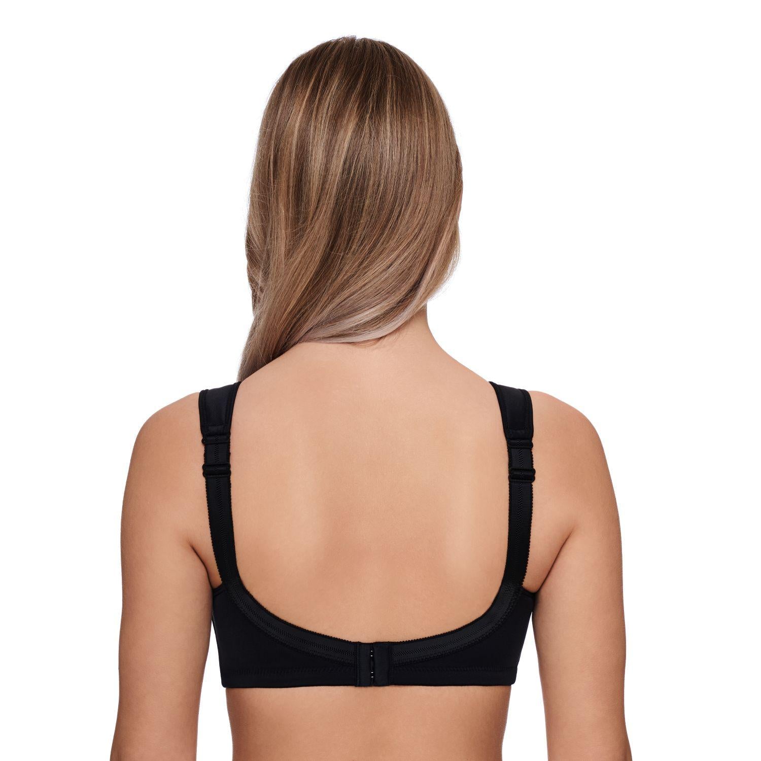 Susa Topsy Plus Black Non Wired Bra