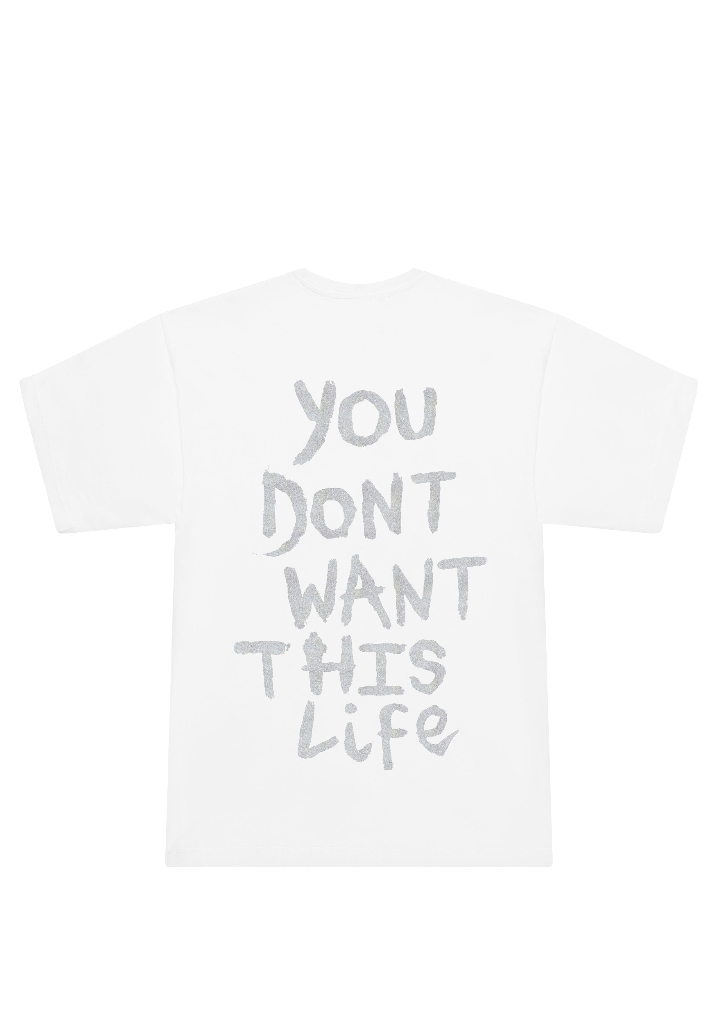 Painter T Shirt White (Reflective) - YDWTL