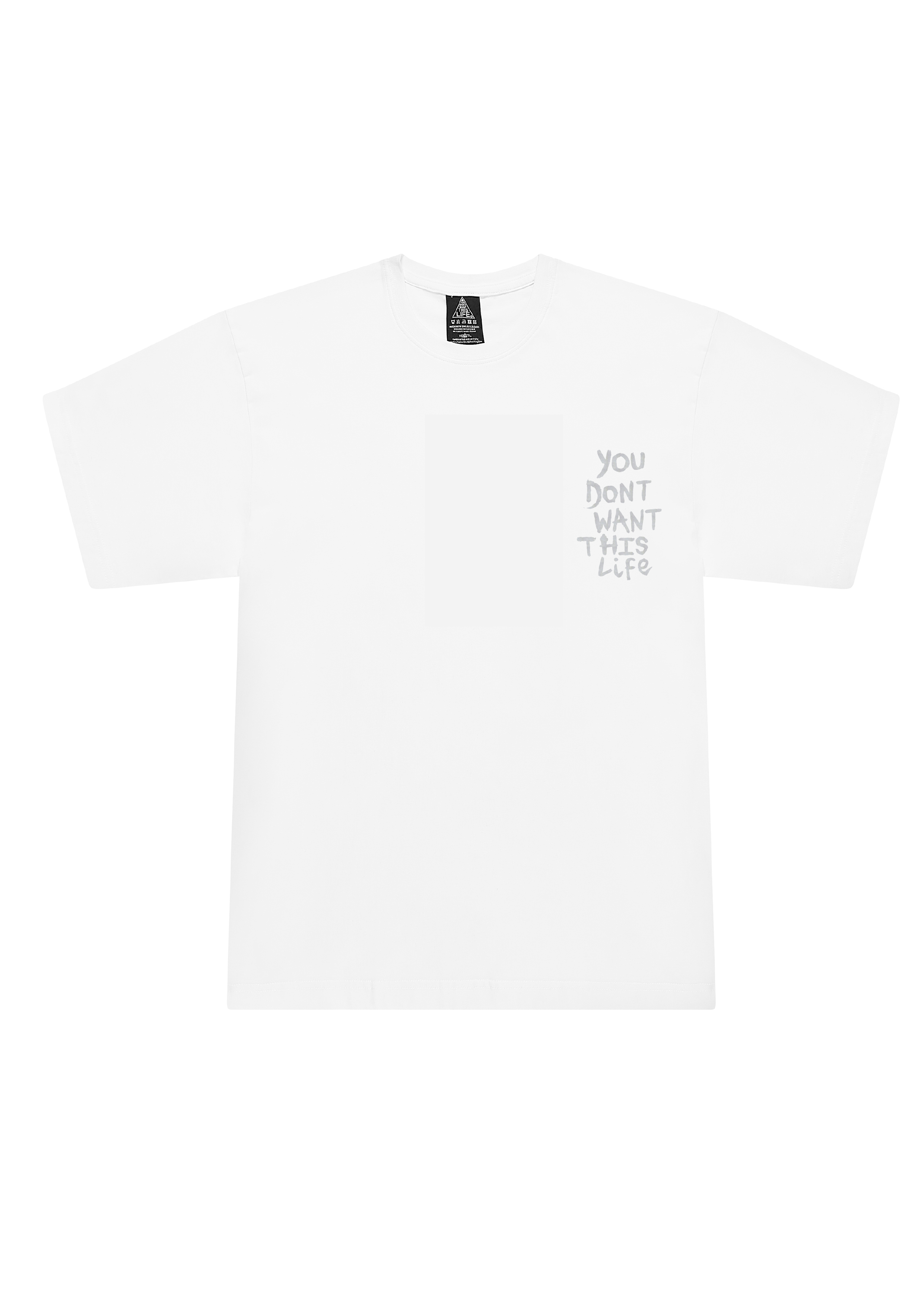 Painter T Shirt White (Reflective)